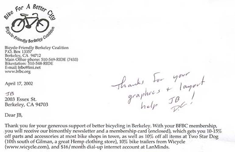 Bicycle Friendly Berkeley Coalition